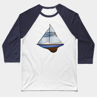 Sailing Boat Baseball T-Shirt